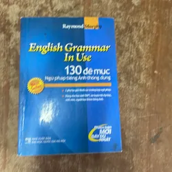 ENGLISH GRAMMAR IN USE - CẨM NANG NGỮ ÂM TIẾNG ANH PHỔ THÔNG 698408