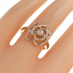 Nhẫn kim cương K18PG hồng 671393