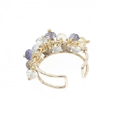 K10YG Khuyên tai đá màu một bên - Hàng hiệu Authentic 873540