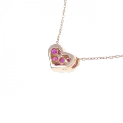 K10PG Ruby Heart Necklace - Hàng hiệu Chính hãng 856547