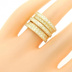 Nhẫn kim cương K18YG 0.70CT 670046