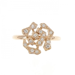 Nhẫn kim cương K18PG hồng 0.10CT 672606