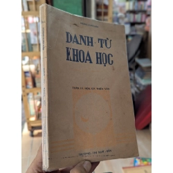 Danh từ khoa học - Hoàng Xuân Hãn 462892