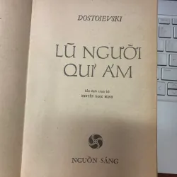 LŨ NGƯỜI QUỈ ÁM - DOSTOIEVSKI 631107