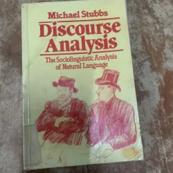 DISCOURSE ANALYSIS - Michael STUBBS 763157