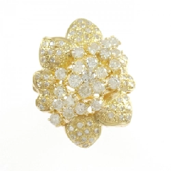 Nhẫn kim cương hoa K18YG 1.64CT - Hàng hiệu Authentic 847934