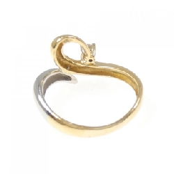 Nhẫn kim cương K18YG/PT900 0.08CT 669217