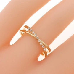 Nhẫn kim cương K18YG 668785