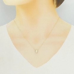 K18YG Dây chuyền kim cương - Hàng hiệu Authentic 858305