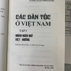 CÁC DÂN TỘC Ở VIỆT NAM (TẬP 1 VÀ 2) - VƯƠNG XUÂN TÌNH (CHỦ BIÊN) 700561