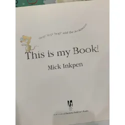 This Is My Book – Mick Inkpen 559687