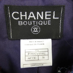 【Mã giảm giá】【Cổ điển】Áo khoác không cổ CHANEL 643220