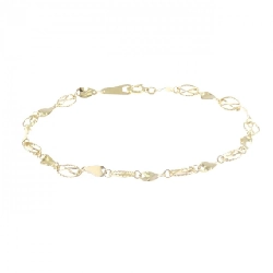 K18YG Vòng tay - Hàng hiệu Chính hãng 872825