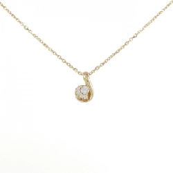 Dây chuyền kim cương K18YG 0.15CT - Hàng hiệu Chính hãng