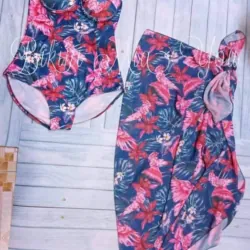 Set Đồ Bơi 1 Mảnh Rừng Tím