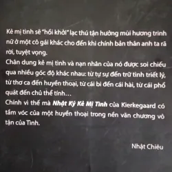 Nhật ký kẻ mị tình,  kiệt tác của Soren Kierkegaard 931673