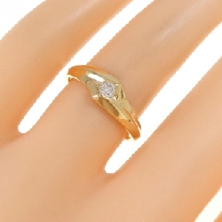 Nhẫn kim cương K18YG 0.1CT 669797