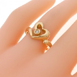 Nhẫn kim cương K18YG 0.03CT - Hàng hiệu chính hãng 852909