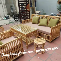 Sofa mây tự nhiên phòng khách 721987