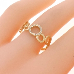 Nhẫn kim cương K18YG - Hàng hiệu Authentic 849042