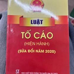 Luật Tố cáo (hiện hành ) .8 336299