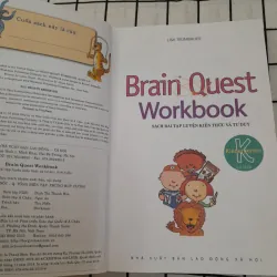 Sách tư duy màu BRAIN QUEST Workbooks K. Tg Lisa Trumbauer. Cho bé 6 t 689677