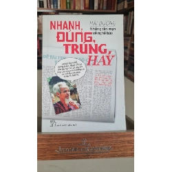 Nhanh, đúng, trúng, hay -lưu kho mới 95%- 2016- Hải Đường [2001] SÁCH VĂN HỌC STB187
