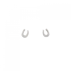 PT900 Bông tai kim cương hình móng ngựa - Hàng hiệu Chính hãng