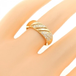 Nhẫn kim cương K18YG 0.25CT 670188