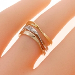 Nhẫn kim cương K18YG/PT900/K18PG 0.06CT - Hàng hiệu Chính hãng 855265