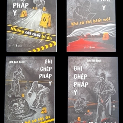 Combo Ghi chép pháp y ( full 4 quyển)