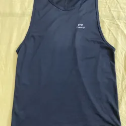 Áo ba lỗ Decathlon nam đen size S nguyên tag