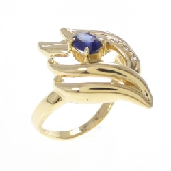 Nhẫn Sapphire K18YG 0.33CT