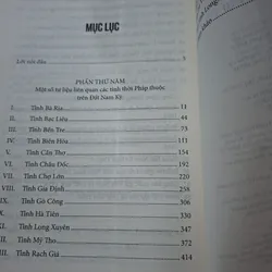 Địa chính hành chính các tỉnh Nam Kỳ 733705