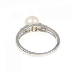 Nhẫn ngọc trai Akoya PT900 7.3mm - Hàng hiệu Chính hãng 853301