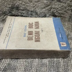 Bài giảng bệnh học ngoại khoa 1 - sách dày  1009674