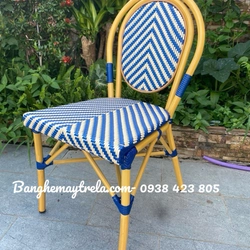 Ghế khung nhôm đan nhựa 444681