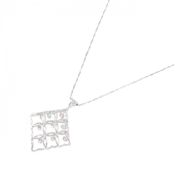 K18WG Sapphire Necklace 0.28CT - Hàng hiệu Authentic 862904