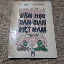 Văn Học dân gian Việt Nam tập 2_Hoàng Tiến Lựu _  khổ lớn, hơn 200 trang 