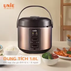 🍚 NỒI CƠM ĐIỆN UNIE UE-626 –Thiết kế tinh gọn – hợp mọi căn bếp Việt. ✨ 726195