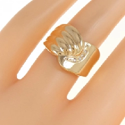 Nhẫn kim cương K18YG 0.03CT 670198