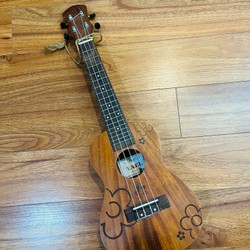 Đàn Ukulele nhỏ, hoạ tiệt hoa, gỗ đẹp 195938