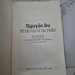 Nguyễn Du về tác giả và tác phẩm - Trịnh Bá Đĩnh, Nguyễn Hữu Sơn, Vũ Thanh (tuyển chọn) 796873