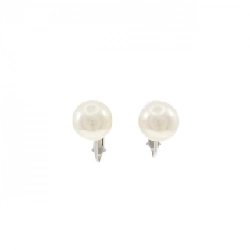 K14WG Bông tai ngọc trai Akoya 8.7mm - Hàng hiệu Chính hãng