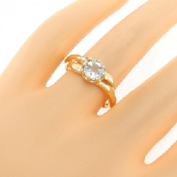 Nhẫn Aquamarine K18YG - Hàng hiệu Authentic 846518