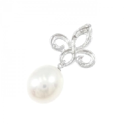 K18WG Ngọc trai nước ngọt Mặt dây chuyền - Hàng hiệu Authentic 864528