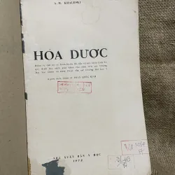 Hoá dược- sách y khổ lớn 350 trang  991394