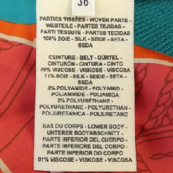 HERMES TATERSALE EN ZIGZAG 2E2807DN Váy lụa - Hàng hiệu Chính hãng 810340