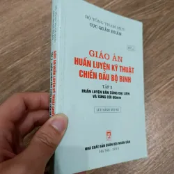 Giáo án huấn luyện kỹ thuật chiến đấu bộ binh - Súng máy PKMS và súng cối 60mm
