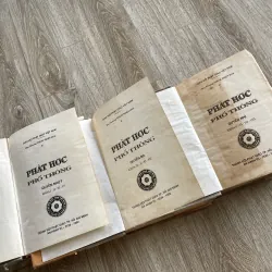 Bộ 3 quyển Phật học phổ thông - xuất bản năm 1992 1027826
